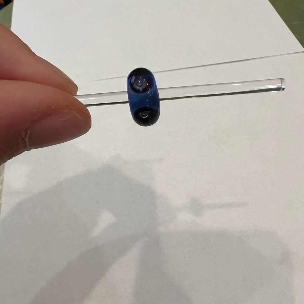 Trollbeads Clear Blue Bubble Bead - image 3